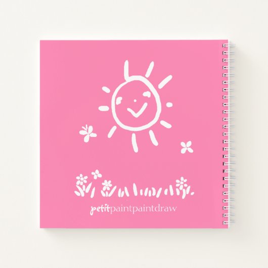 Bunny Diary Notitieboek 8,5 x 8,5 inch (Achterkant)