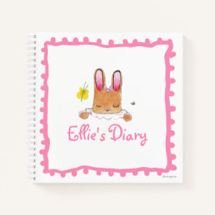 Bunny Diary Notitieboek 8,5 x 8,5 inch