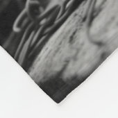 Bunny die een gitaar speelt fleece deken (Hoek)