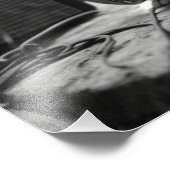 Bunny die een gitaar speelt foto afdruk (Hoek)