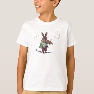Bunny die het Violin speelt T-shirt
