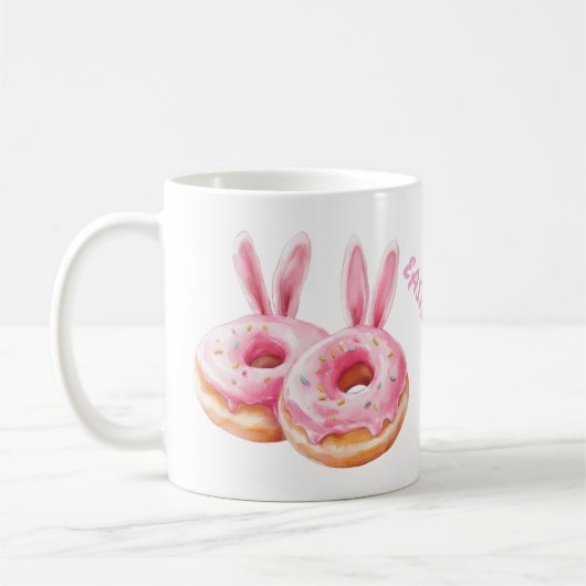Bunny Donut Delight Koffiemok (Links)