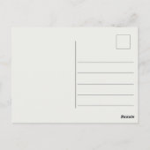 Bunny Eared Wonder Briefkaart (Achterkant)