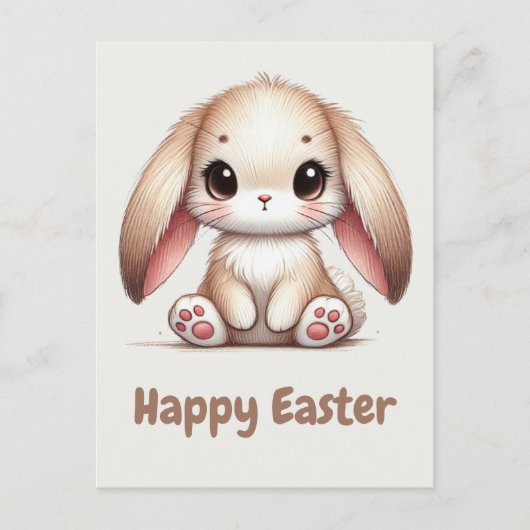 Bunny Eared Wonder Briefkaart (Voorkant)