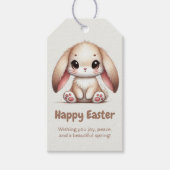 Bunny Eared Wonder Cadeaulabel (Voorkant)