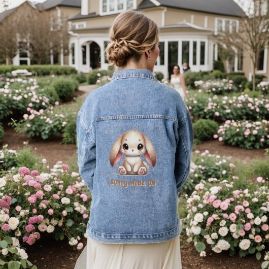 Bunny Eared Wonder Denim Jacket (Huwelijk Achterkant)