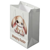 Bunny Eared Wonder Medium Cadeauzakje (Voorkant Gekanteld)