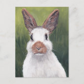 Bunny Ears Animal Art Briefkaart (Voorkant)