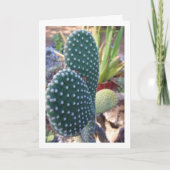 Bunny Ears Cactus Plant Kaart (Voorkant)