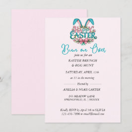 Bunny Ears Easter BRUNCH & HUNT Kaart