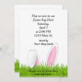 Bunny Ears Easter Hunt Kaart (Voorkant / Achterkant)