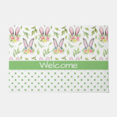 Bunny Ears & Eggs Deurmat (Voorkant)