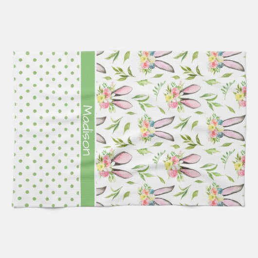 Bunny Ears & Eggs Theedoek (Horizontaal)