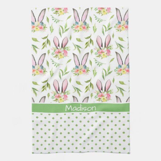 Bunny Ears & Eggs Theedoek (Verticaal)