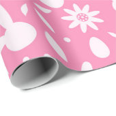 Bunny Ears en Daisies Cadeaupapier (Rol Hoek)