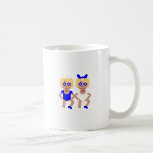 bunny ears hanukkah koffiemok (Rechts)