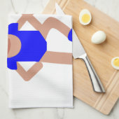 bunny ears hanukkah theedoek (Quarter Fold)