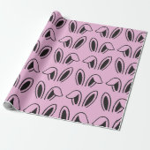 Bunny Ears Multi Print Cadeaupapier (Uitgerold)