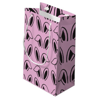 Bunny Ears Multi Print Klein Cadeauzakje