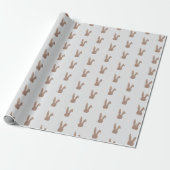Bunny Ears Wrapping Paper - Geweldig voor paascade Cadeaupapier (Uitgerold)