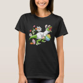 Bunny Easter Basket Stuffers Easter Dinosaur  Boys T-shirt (Voorkant)