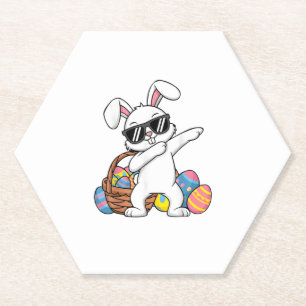 Bunny Easter Boys Meisjes Kinder Peuter Konijn Pas Kartonnen Onderzetters
