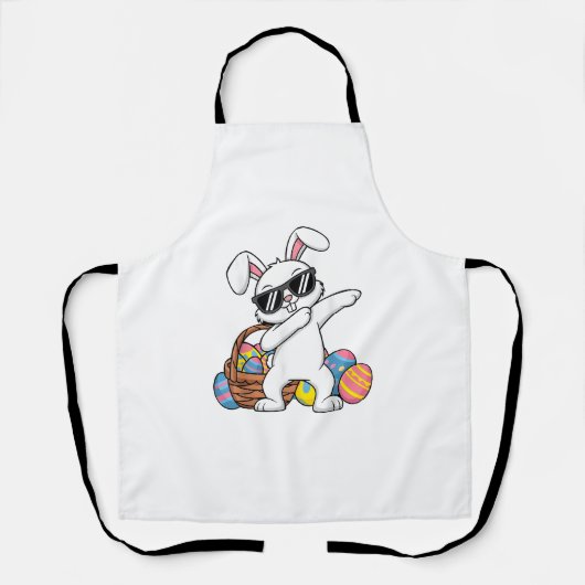 Bunny Easter Boys Meisjes Kinder Peuter Konijn Pas Schort (Voorkant)