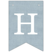  Bunny Easter Bunting Banner - Blauw (Tweede vlag)