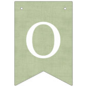  Bunny Easter Bunting Banner - Groen (Derde vlag)