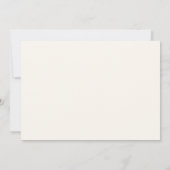 Bunny Easter Egg Girl Verjaardagsfeestje Foto Bedankkaart (Achterkant)