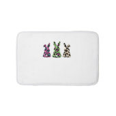 Bunny Easter Leopard Buffalo Rabbit Easter D Badmat (Voorkant)
