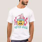 Bunny Easter Vibes T-shirt (Voorkant)