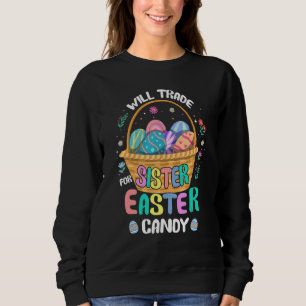 Bunny Eat Chocolate Eggs zal zuster voor EAS verha Trui
