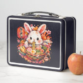 Bunny Eating Ramen (In situ)