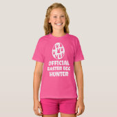 Bunny Egg Hunter Kinder Shirt (Voorkant volledig)