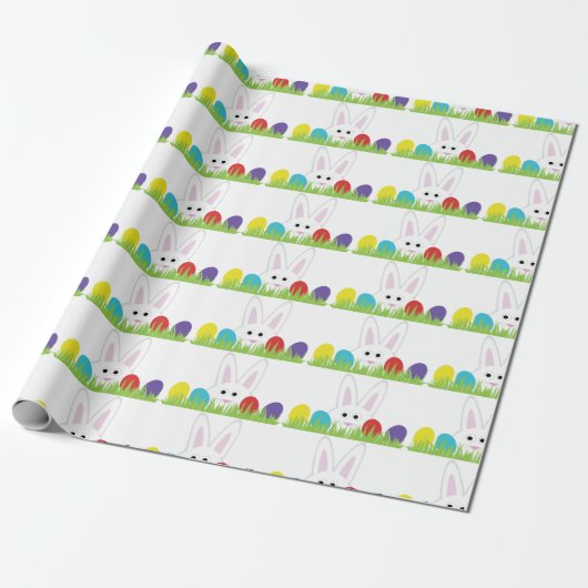 Bunny Eggs Cadeaupapier (Uitgerold)
