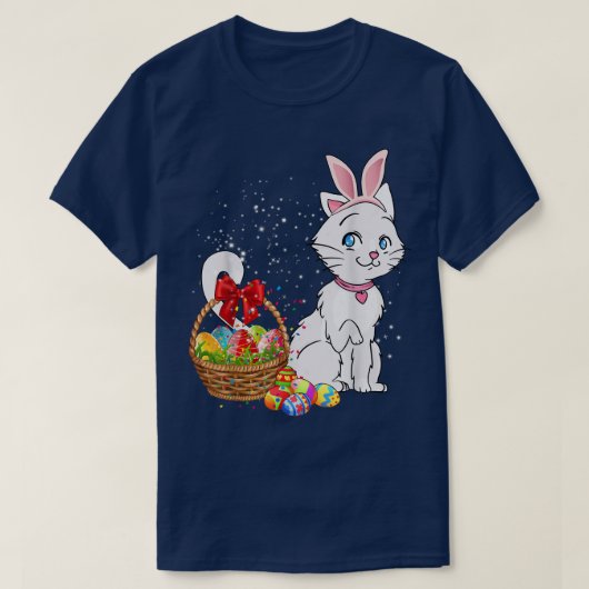 Bunny Eggs Costume Gift Mannen Womens Kinder Cute  T-shirt (Design voorkant)