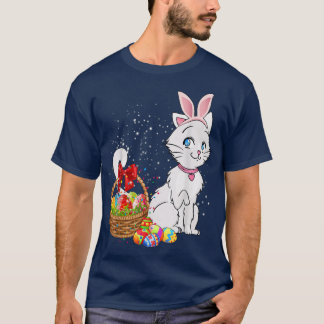 Bunny Eggs Costume Gift Mannen Womens Kinder Cute  T-shirt