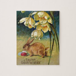 Bunny, Eieren en Snowdrops,  1910 Legpuzzel