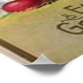 Bunny, Eieren en Snowdrops,  1910 Poster (Hoek)