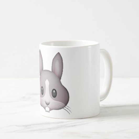 Bunny - Emoji Koffiemok (Voorkant rechts)