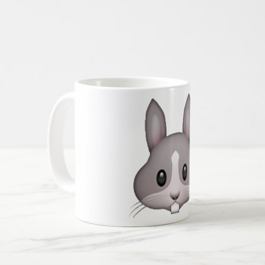 Bunny - Emoji Koffiemok (Voorkant links)
