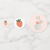 Bunny en aardbei confetti (Voorkanten)