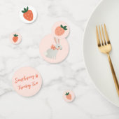 Bunny en aardbei confetti (Groep)