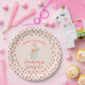 Bunny en aardbei papieren bordje (Feest)