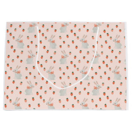 Bunny en aardbei Verjaardagsfeest Groot Cadeauzakje