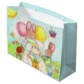 Bunny en Bug-cadeautas Groot Cadeauzakje (Achterkant Gekanteld)