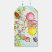 Bunny en bug gift label cadeaulabel (Voorkant)