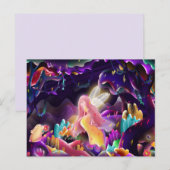 Bunny en Fairy Briefkaart (Voorkant / Achterkant)