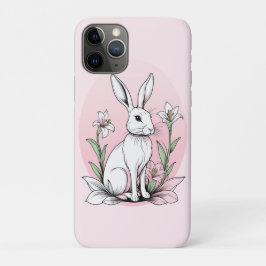 Bunny en lelies Case-Mate iPhone case